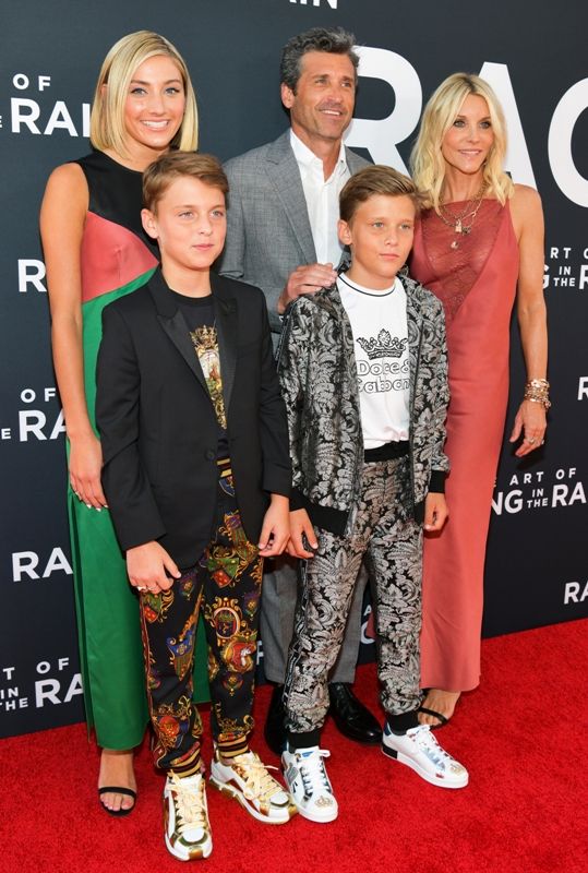 Jillian Fink with her husband and children