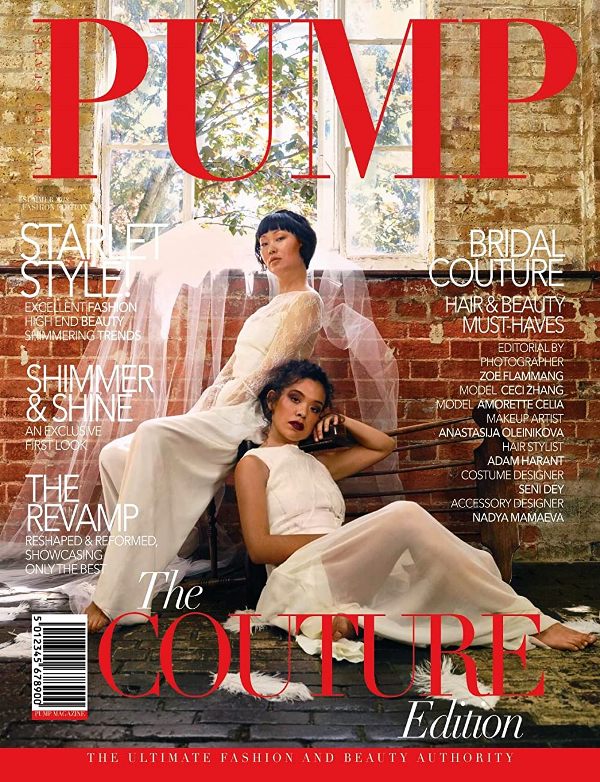 Amor Evans on the cover of PUMP magazine
