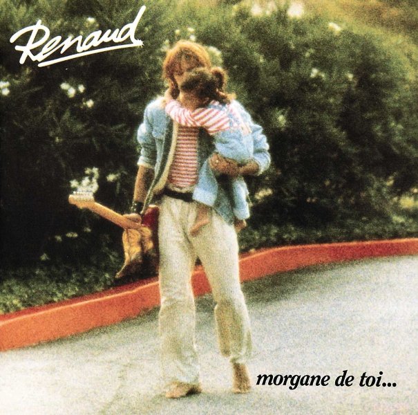Cover photo of the song Morgane de toi (1983) with Renaud Séchan and Lolita Séchan