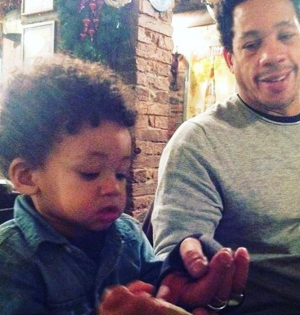 Joeystarr with his son Marcello