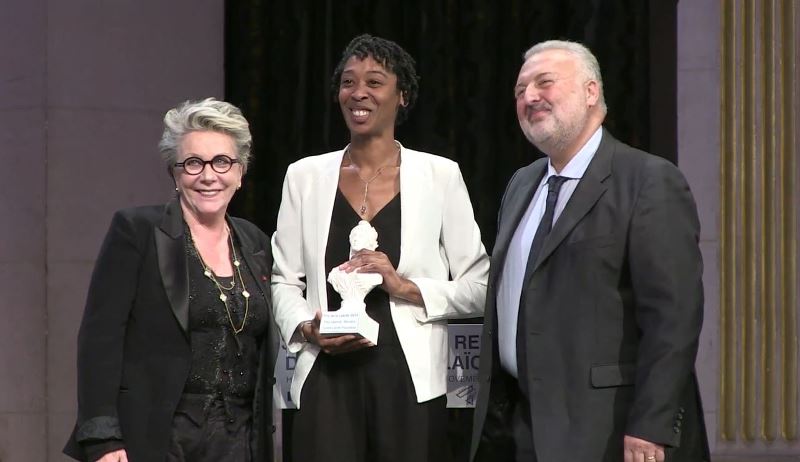 Tania de Montaigne receives the Secularism Prize (2018)