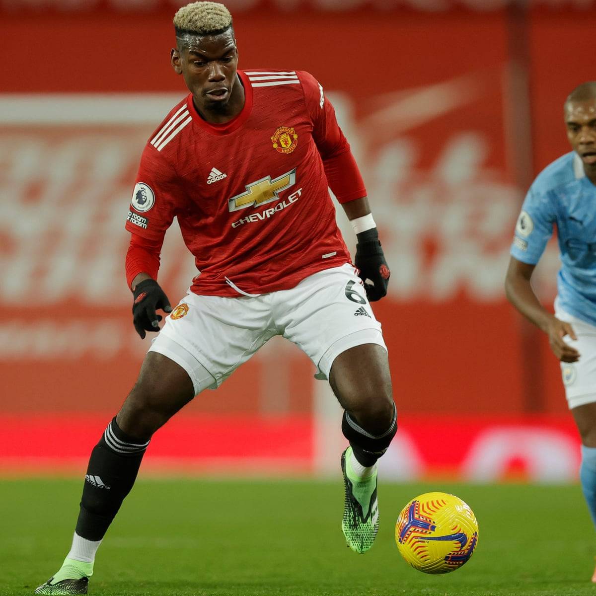 Paul Pogba as a member of Manchester United