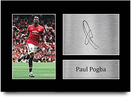 Autograph of Paul Pogba