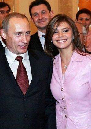 Alina Kabaeva and Vladimir Putin