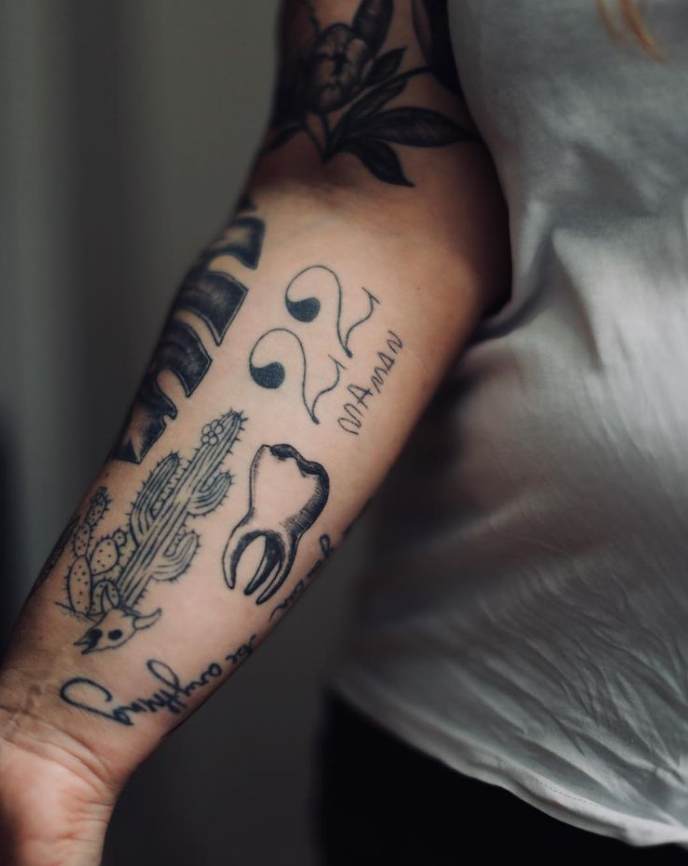 Stephanie Zwicky's Tattoos