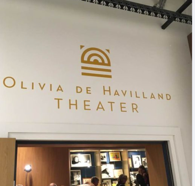 Olivia de Havilland theater