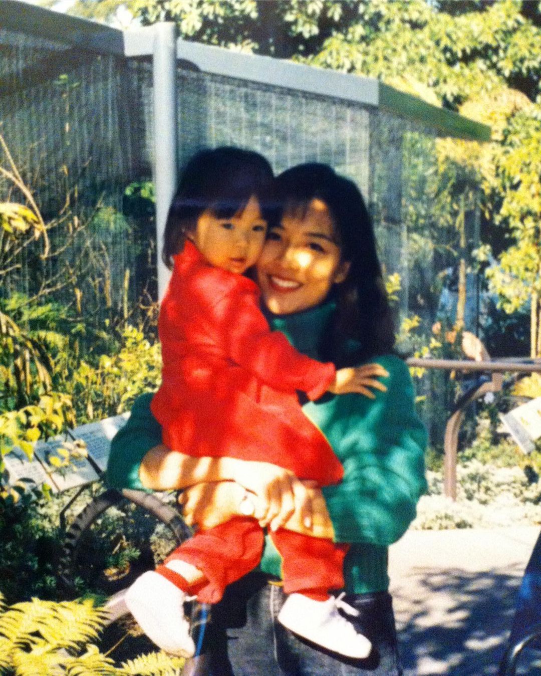 A childhood photo of Ashley Park