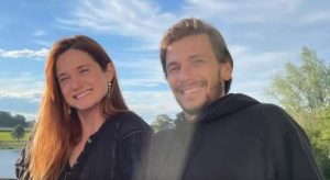 Andrew Lococo and Bonnie Wright