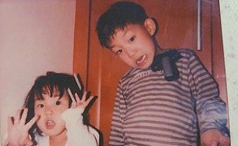 Childhood image of Song Kang-ho