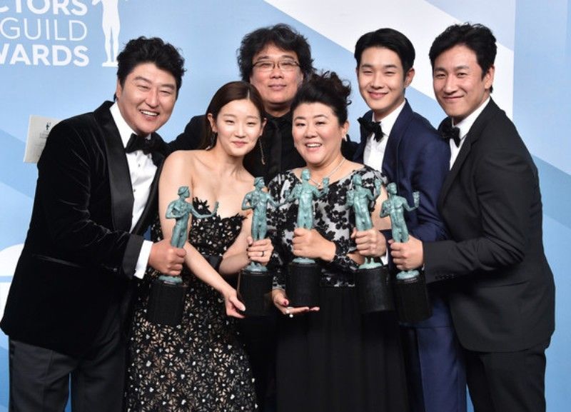 Cho Yeo Jeong at the Screen Actors Guild Award
