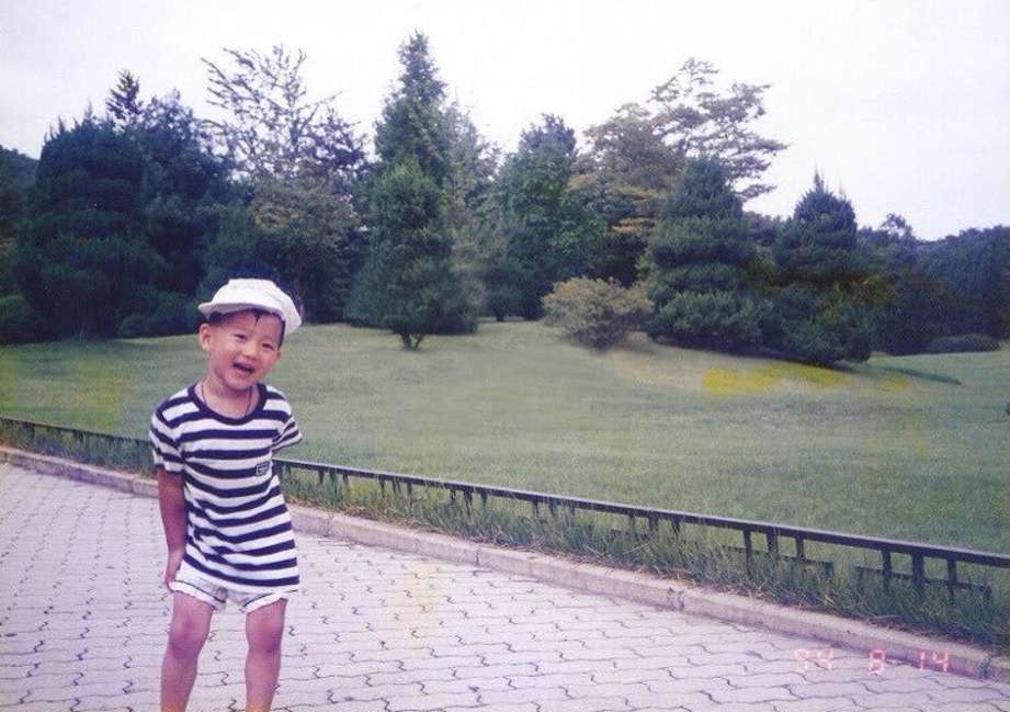 Suho as a kid