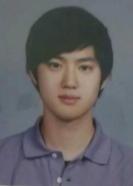 Suho during his school days
