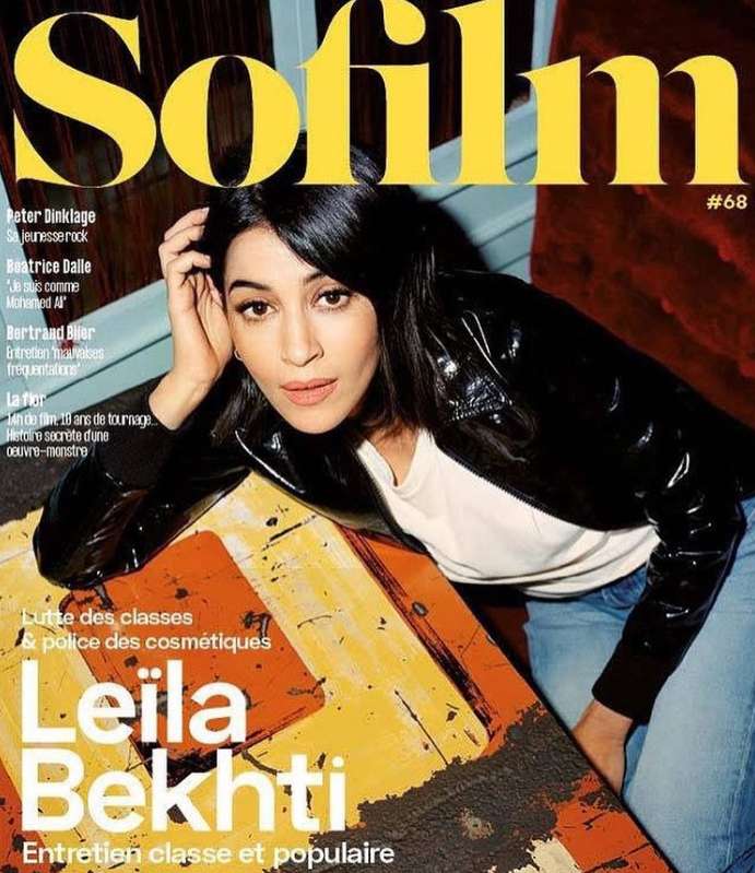 Leïla Bekhti on the cover of So Film