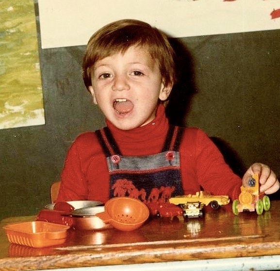 Childhood photo of Jean-Philippe Ricci