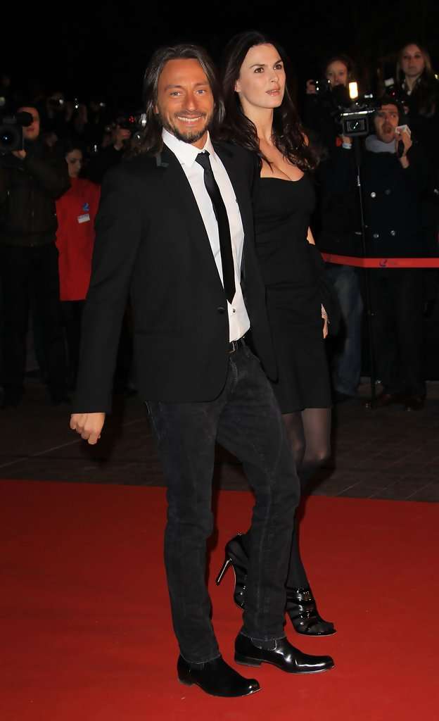 Bob Sinclar with his wife, Ingrid