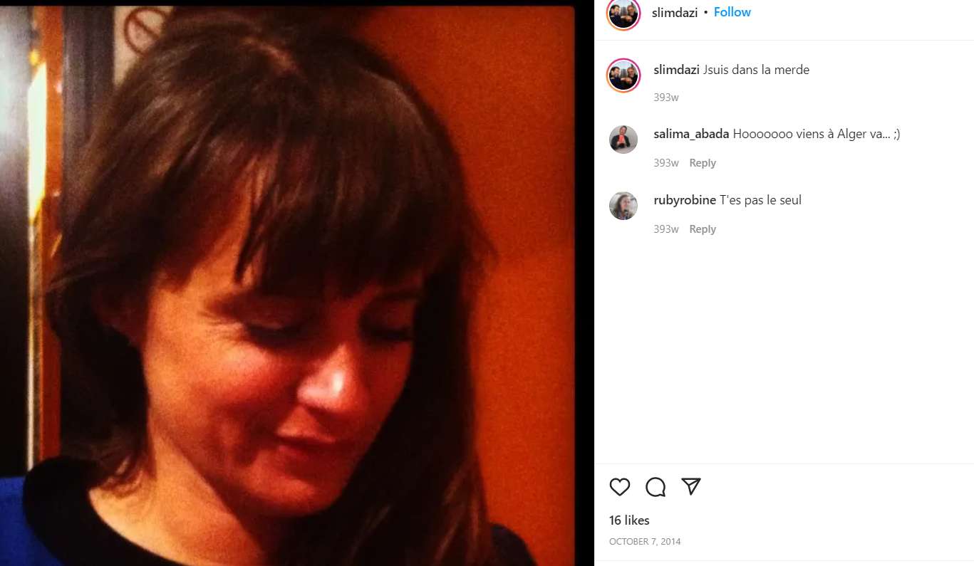 First photo of Slimane Dazi on Instagram