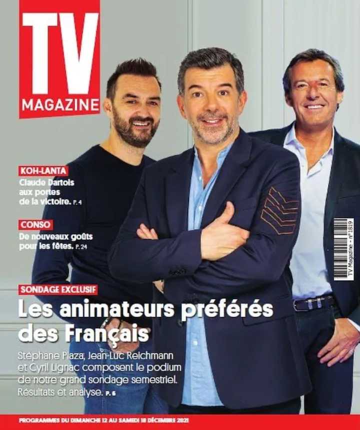 Jean-Luc Reichmann on the cover of TV Magazine