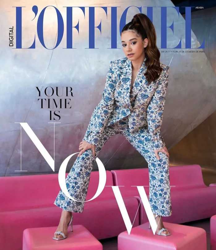 Lena Situations on the cover of L'Officiel