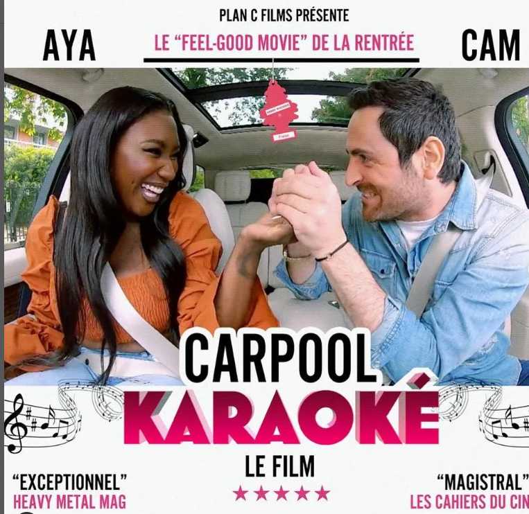 Camille Combal in Carpooling Karaoke