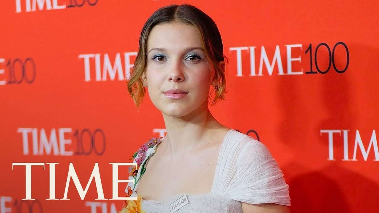 Millie in the Times 100 magazine event