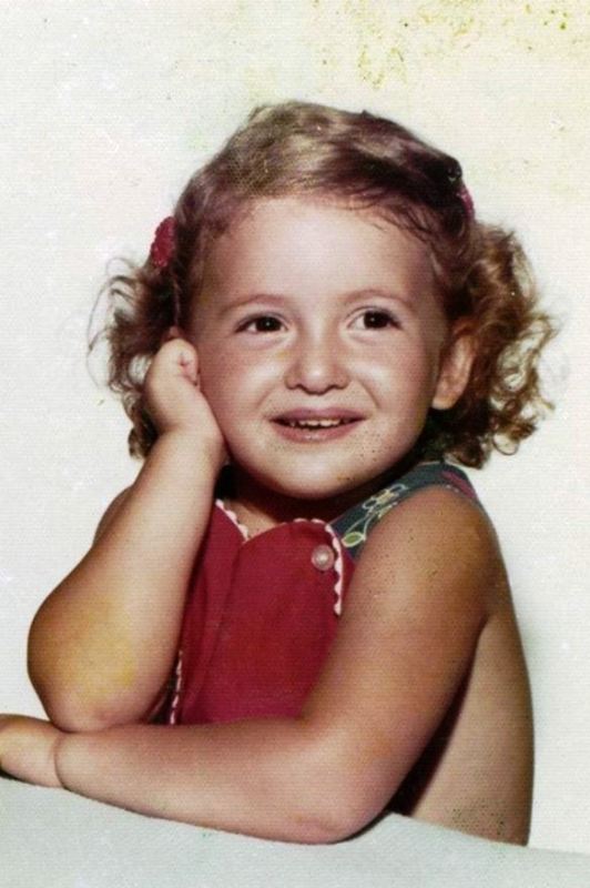 Childhood picture of Sheryl Sandberg